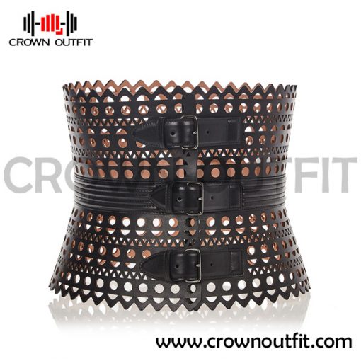 LEATHER CORSET BELT